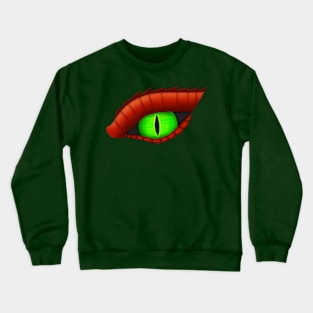 Dragon's Eye Red/Green Crewneck Sweatshirt